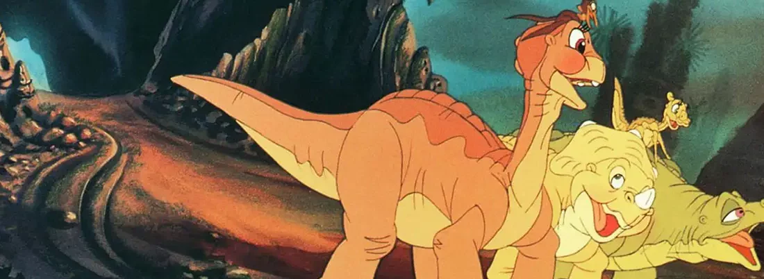 Film d'animation à voir en famille en VOD : le petit dinosaure et la vallée des merveilles