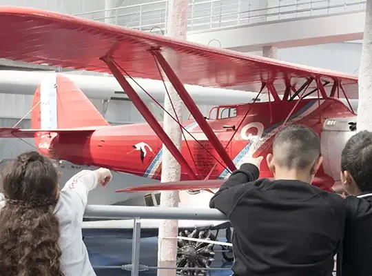 Musée à visiter en famille avec des enfants : le musée de l'air et de l'espace