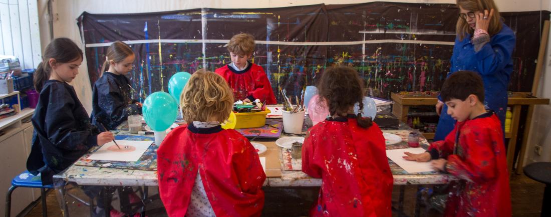 Atelier creatif enfant - Atelier de peinture l'illusion  vues d'ailleurs
