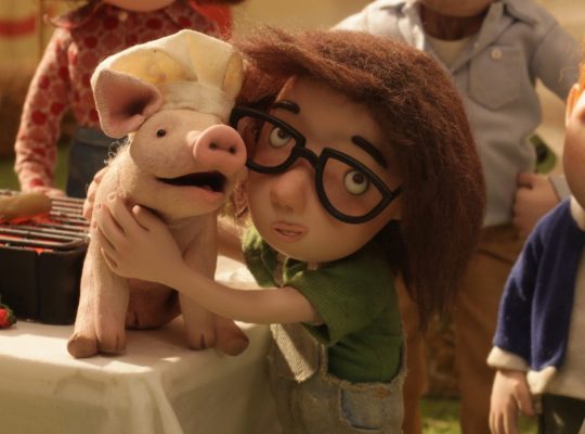 Film à voir en famille en VOD : chonchon, le plus mignon des cochons