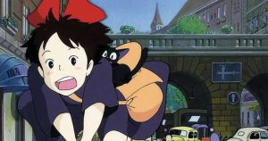 Film pour enfants de Miyazaki Kiki la petite sorcière