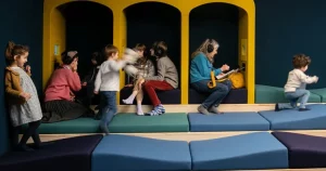 Un nouvel espace pour les familles au musée de l'orangerie conçu pour les enfants