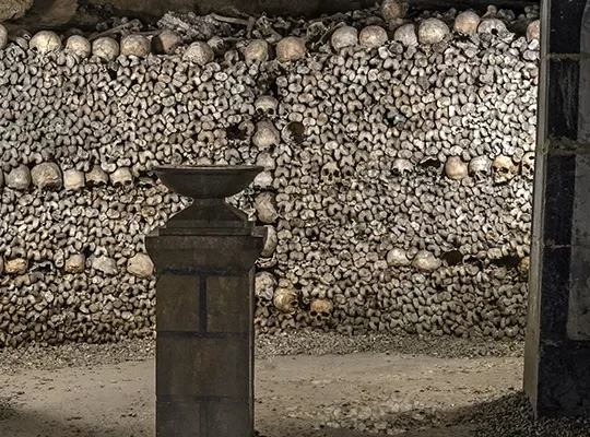 Les catacombes de Paris : idée de sortie en famille