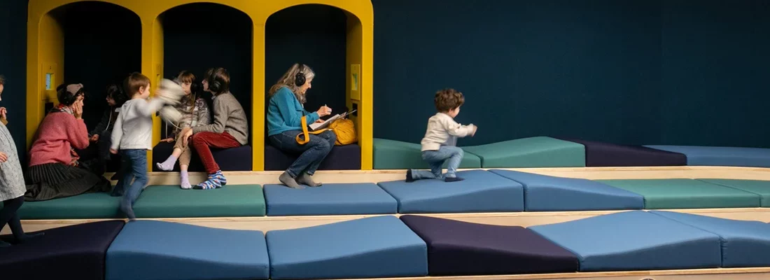 Un nouvel espace pour les familles au musée de l'orangerie conçu pour les enfants