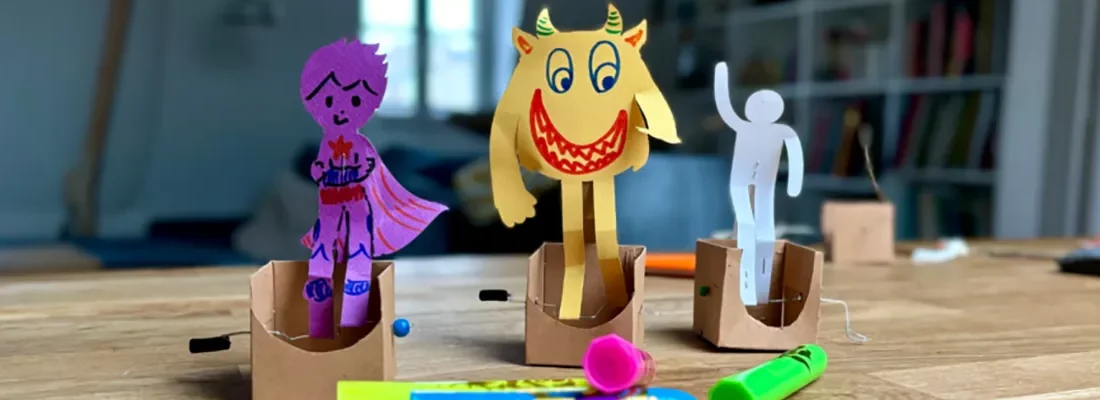 Atelier créatif parent-enfant au MAIF Social Club : monstres et merveilles