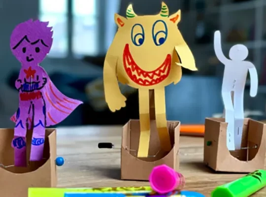 Atelier créatif parent-enfant au MAIF Social Club : monstres et merveilles