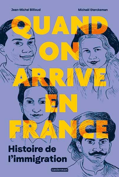 Livre à lire en famille avec des enfants dès 11 ans : quand on arrive en France