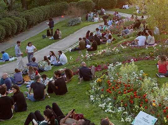 Sortie famille au vert à Paris