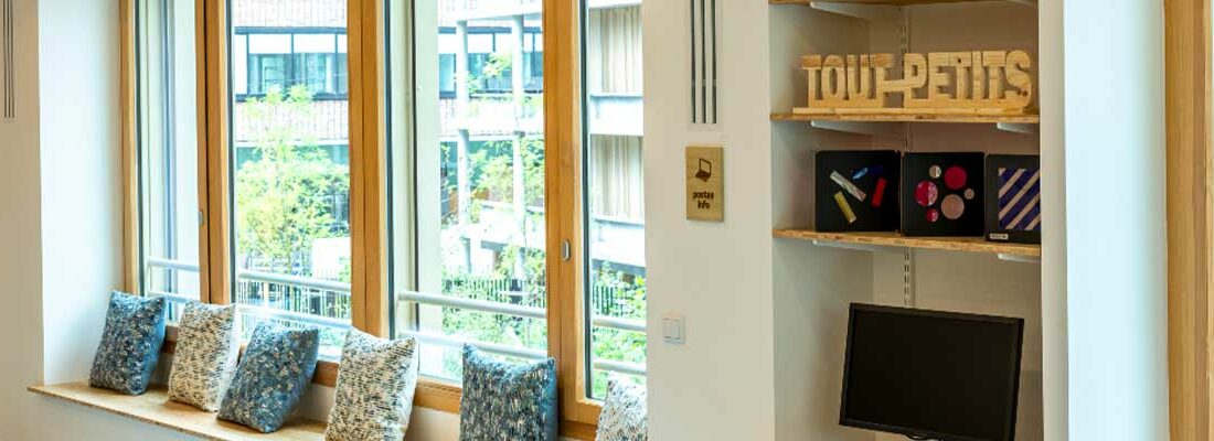 Nouvelle médiathèque à paris 13e