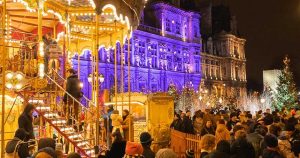 Marché de noël à paris en famille
