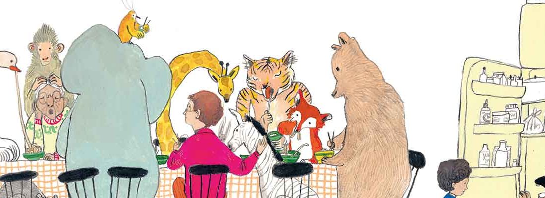 livre jeunesse à lire en famille : refuge mouchette d'Inbar Heller Algazi