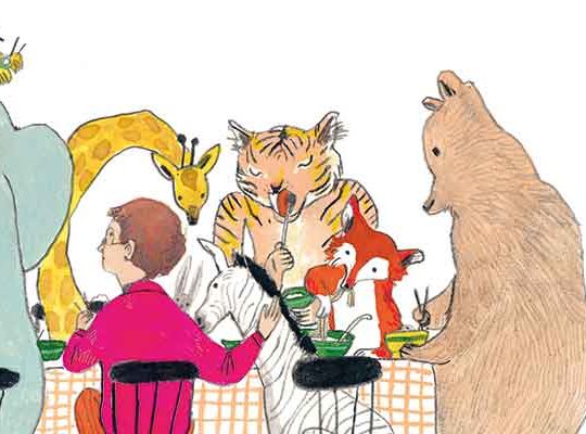 livre jeunesse à lire en famille : refuge mouchette d'Inbar Heller Algazi