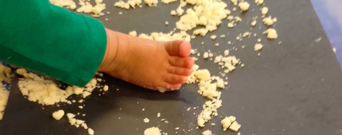 Bébé à la Cité Maraichère de Romainville