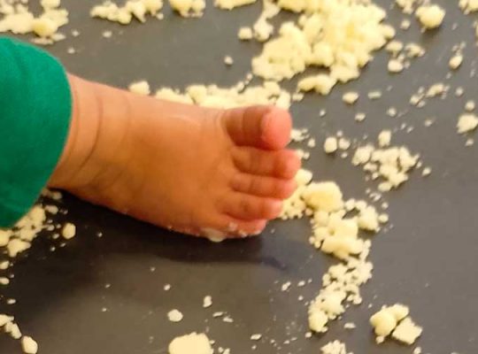 Bébé à la Cité Maraichère de Romainville